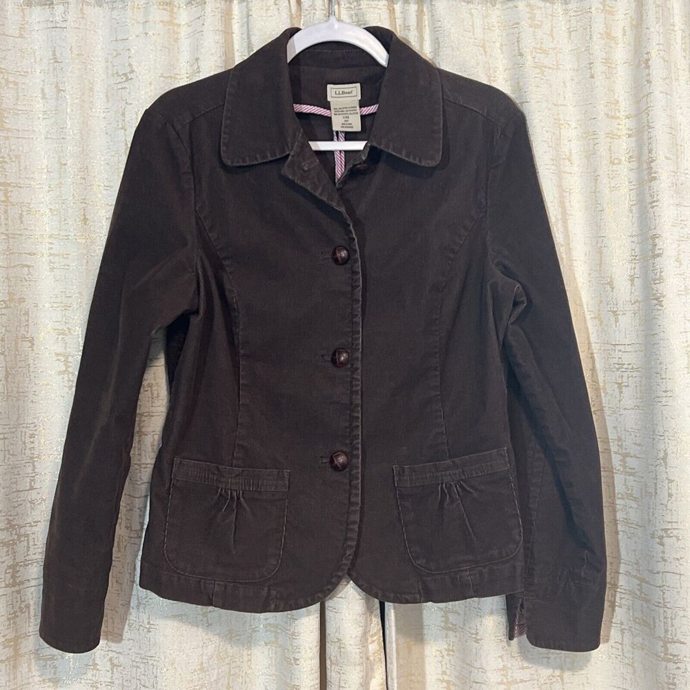 Vintage L.L. Bean Chocolate Brown Women's Jacket